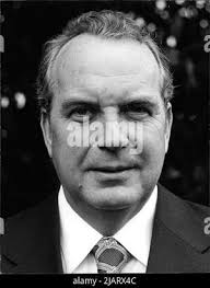 Ein Foto von dem deutschen Politiker Dr. Max Schulze-Vorberg (CSU-MdB Stock  Photo