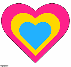 Pansexual heart stripe flat png image. Pansexual Pride Heart Gif Album On Imgur