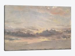A Cloud Study Sunset C 1821 Art Print By John Constable Icanvas