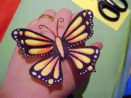 Mariposas De Papel En Manualidades Imagenes Gratis In 2021 Easter Crafts Butterfly Scrapbook