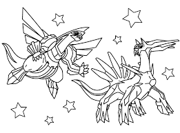 This pokémon is known as the creator of the pokémon world. Cute Pokemon Coloring Pages Legendary Novocom Top