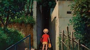 This whisper of the heart wallpaper might contain sign, poster, text, chalkboard, anime, comic book, manga, and cartoon. Whisper Of The Heart Hd Wallpaper Hintergrund 1920x1080