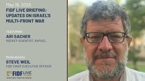FIDF Live Briefing: Ari Sacher, Rocket Scientist, RAFAEL