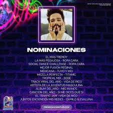 Ese es el caso de farina quien está nominada por primera vez y lo hace en cuatro. Camilo E Karol G Lideram As Nomeacoes Para O Premios Juventud 2021 Latinos Brasil Www Latinosbrasil Com