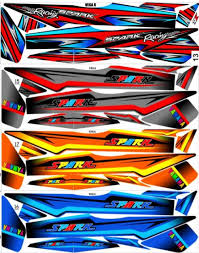 Selamat datang di chanel kami yang berisi tentang bagaimana cara cutting stiker, berbagai jenis modif cutting stiker dan lain lain. Sticker Striping Variasi Racing Vega R New B Shopee Indonesia
