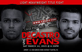 CFX 25: Fight Card: Results