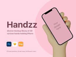 Moreover, all the hand holding iphone mockups come as psds with a layered structure. Handzz 3d Hands Mockup In Product Mockups On Yellow Images Creative Store