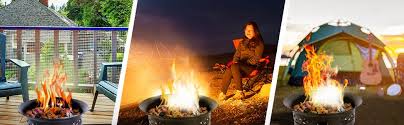 The best propane fire pit gives you the benefits of a campfire without the mess. Amazon Com Project One Portable Outdoor Propane Fire Pit With Cover Carry Kit Lava Rocks 24 Inch Diameter 58 000 Btu Cross Pattern Patio Lawn Garden