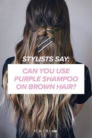 Can You Use Purple Shampoo On Brown Hair Purple Shampoo On Brown Hair Using Purple Shampoo On Brown Hair Purple Shampoo