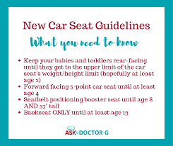 what you need to know about the new car seat guidelines