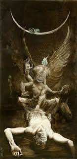 Mara In Buddhism Is The Demon That Tempted Gautama Buddha By Trying To Seduce Him With The Vision Of Beautiful Women Surreal Art Santiago Surrealism Painting