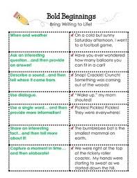 Spice Up Your Writing Anchor Charts
