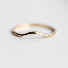 Curved Wedding Band With Diamonds Curved Wedding Band Diamond Wedding Bands Yellow Gold Engagement Rings