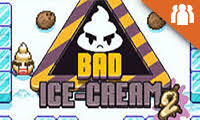 Quisiera saber juegos que podamos jugar yo y mi primo juntos pasandonos alguna aventura o algo. Helado Malo 2 Juega A Helado Malo 2 En Linea En Juegos Com