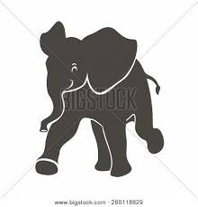 New users enjoy 60% off. Elephant Baby Vector Vector Photo Free Trial Bigstock
