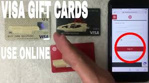 How to add your visa gift card to your amazon account. How To Use Visa Gift Cards Online Youtube
