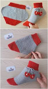 En Kolay Corap Patik Modeli Always Wante Kolay Diy Crafts Marecipe In 2020 Botoșei Croșetați Papuci Croșetați Tutoriale Tricotaj