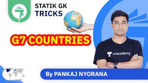 The coalition comprises seven countries; 7 Minute Gk Tricks G7 Countries By Pankaj Nyorana Youtube