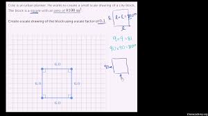 making a scale drawing video geometry khan academy