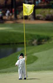 2014 Masters Kid Caddy The Masters Par 3 Caddies Are The Cutest Things You Will Ever See On Golf Courses Golf Tips Golf Quotes