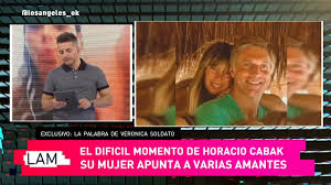 Podemos hablar y en una sección del programa en el que los invitados suelen hacer confesiones profundas, él hizo referencia a su crisis matrimonial con verónica soldato, madre de sus tres hijos y su esposa por 27 años. Eltrece La Mujer De Horacio Cabak Rompio El Silencio En Lam Facebook