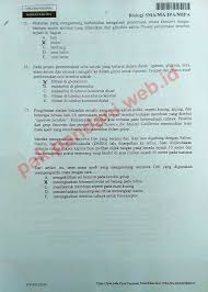 Soal Un Biologi Sma Tahun Pelajaran 2015 2016 Paket Soal 4 Blog Pak Pandani