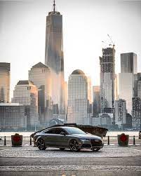 I New York How About You Audi Rs7 Complementing The Newyork Skyline Picture Mikebruno Oooo Audidriven What Skyline Picture Audi Rs7 Audi Sport