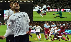 And that is why jurgen klopp is paid the big bucks. West Ham 0 2 Liverpool Jurgen Klopp S Men Extend Huge Lead At The Top Daily Mail Online