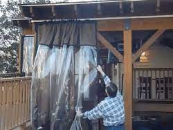 Clear Vinyl Plastic Panel Enclosures For Porch Patio Porch Curtains Patio Enclosures Outdoor Curtains For Patio