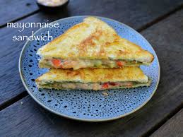 Mayonnaise Sandwich Recipe Mayo Sandwich Veg Mayonnaise Sandwich Recipe Breakfast Recipes Indian Sandwiches Mayonnaise Sandwich