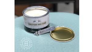 Start applying chalk paint on fabric with the back of the piece. How To Use Clear Wax On Chalk Type Painted Fabric Youtube