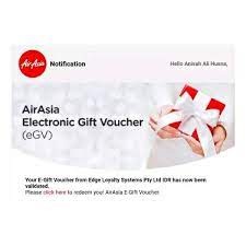 Use the coupons before they're expired for the year 2021. Egift Voucher Tiket Pesawat Air Asia Shopee Indonesia