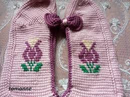 Cilekli Tunus Isi Patik Modelinde Uc Yapilisi 2 Bolum Youtube Winter Glove Fashion Shoes