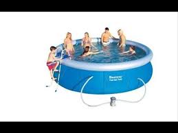 Bestway Fast Set Pool Youtube Best Above Ground Pool Pool In Ground Pools