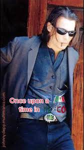 Johnny Depp en "Once Upon a Time in Mexico"