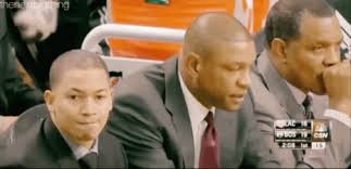 This is an animated reaction gif of doc rivers staring in disbelief. Doc Rivers Clippers Gif Docrivers Clippers Nba Discover Share Gifs