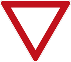 It looks similar to the red triangle group but it can't be placed in the red triangle group. What Do Triangular Road Signs Mean Worksafe Traffic Control