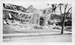 Damage to buildings was widespread throughout southern california. Throwback Thursday Long Beach Earthquake Damage March 1933 I L I N D