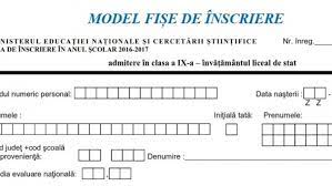 Ministerul educației nu a publicat la nivel național ierarhia mediilor în funcție de care părinții și elevii completează fișele de înscriere la liceu. Repartizare ComputerizatÄƒ Model De Cerere Vezi Ce Trebuie SÄƒ Completezi Pentru Admiterea La Liceu