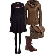 Black And Brown Outfits Women Designer Clothes Shoes Bags For Women Ssense Fall Fashion Outfits Brown Outfit Fall Outfits