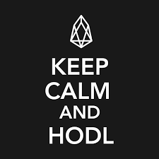 Eos is a promising project and a challenger to ethereum. Check Out This Awesome Eos Coin Keep Calm And Hodl Eos Cryptocurrency Design On Teepublic Keep Calm Cryptocurrency Eos