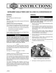 Screamin Eagle Twin Cam 103 1690 Cc Harley Davidson