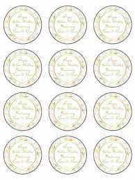 Find all cupcake decorating supplies for your party needs: Golden 50th Wedding Anniversary Custom Edible Cupcake Toppers Wafer Or Icing X12 3 49 Picclick Uk