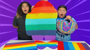 Buying The World S Largest Pop Its With Our Dad S Credit Card Youtube