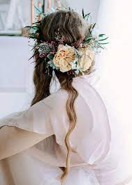 20 Drop Dead Bridal Hair Styles Wedding Accessories Trends For 2018 Elegantweddinginvites Com Blog Bridal Wedding Hair Flowers In Hair Wedding Hairstyles