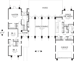 Click on image to view pdf. Modern House Plan 48 476 From Houseplans Com Contemporary House Plans Modern Style House Plans U Shaped House Plans