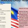 Mustahil sekiranya rakyat di negara kita ini tidak tahu untuk menyanyikannya. 1
