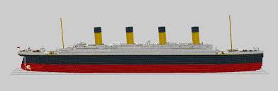 lego rms titanic 7ft model hgerman's