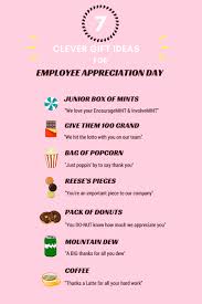 7 Employee Appreciation Day Ideas Employee Appreciation Gifts Staff Appreciation Gifts Employee Recognition