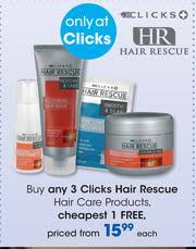 Clicks Hair Rescue Hair Care Products Each M Guzzle Co Za